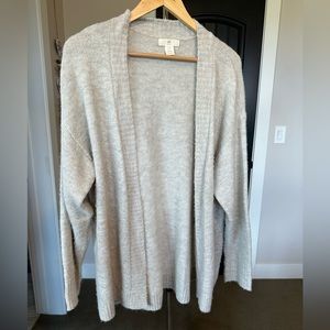 Tan Cardigan Sweater Size XS